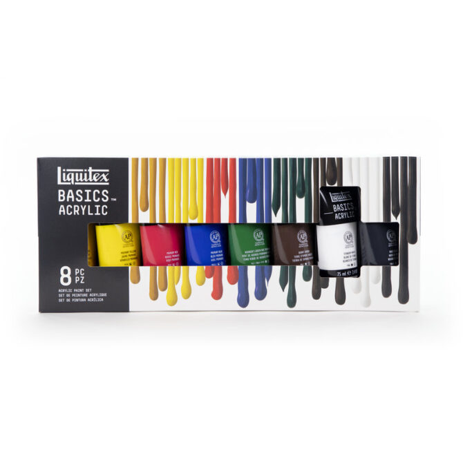 Liquitex Basics Acrylic Set 8x75ml