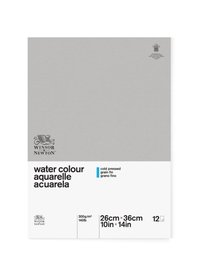 053461 Winsor & Newton Watercolor Classic Pad 10x14in Side Glue Binding
