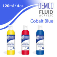 Demco Fluid Acrylic 120ml - Cobalt Blue