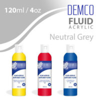 Demco Fluid Acrylic 120ml - Neutral Grey
