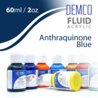 Demco Fluid Acrylic 60ml - Anthraquinone Blue