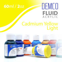 Demco Fluid Acrylic 60ml - Cadmium Yellow Light