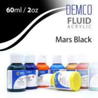 Demco Fluid Acrylic 60ml - Mars Black