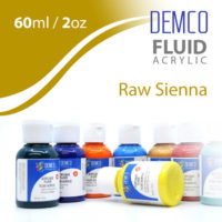 Demco Fluid Acrylic 60ml - Raw Sienna