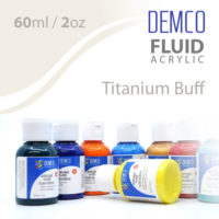 Demco Fluid Acrylic 60ml - Titanium Buff