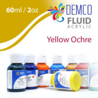 Demco Fluid Acrylic 60ml - Yellow Ochre