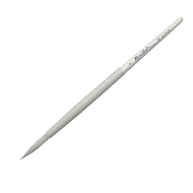 9014915 RoubloffÂ® Brushes. White Liner Synthetic - Round #7