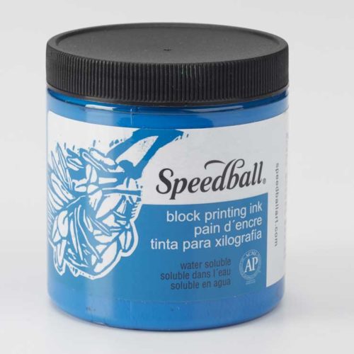 Speedball Water Soluble Block Printing Ink Blue