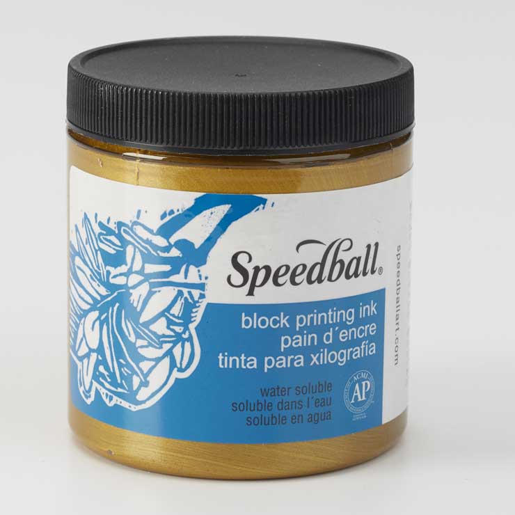 thumbnail image 2 of Speedball Red Water Soluble Block Printing Ink 473ml 2 of 11