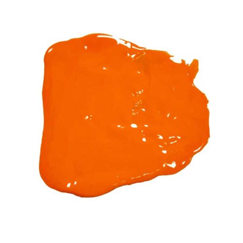 Speedball Water Soluble Block Printing Ink Orange Swatch