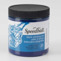 Speedball Water Soluble Block Printing Ink Process Cyan