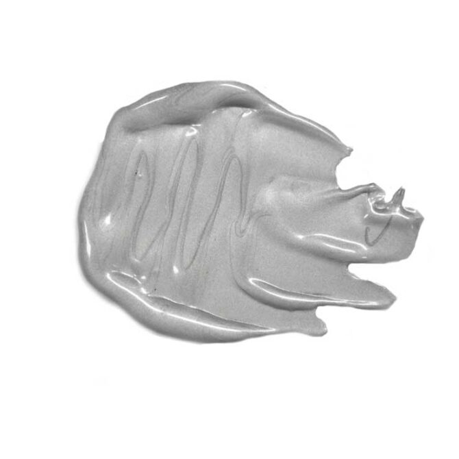 Speedball Water Soluble Block Printing Ink Silver Swatch