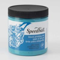 Speedball Water Soluble Block Printing Ink Turquoise