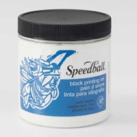 Speedball Water Soluble Block Printing Ink White