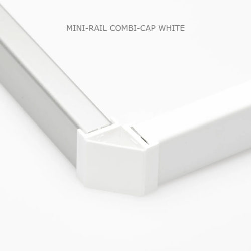 Minirails combi-cap white