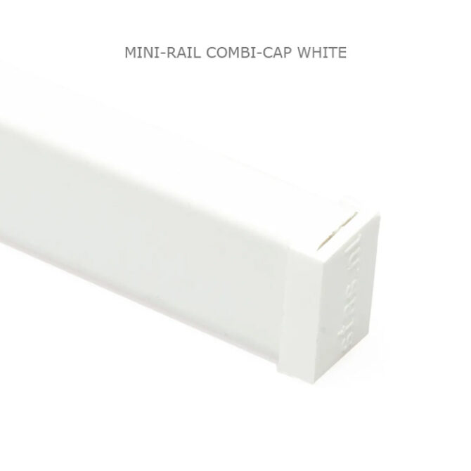 Minirails combi-cap white