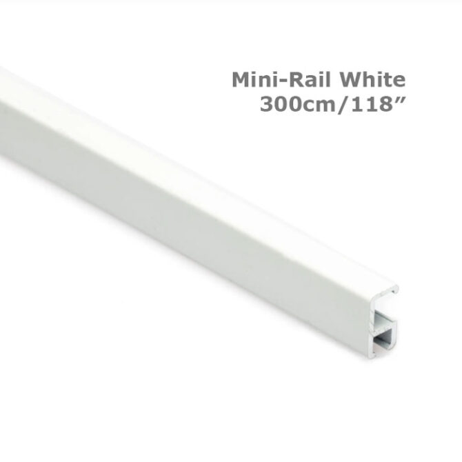 Stas Minirail White 118 inches