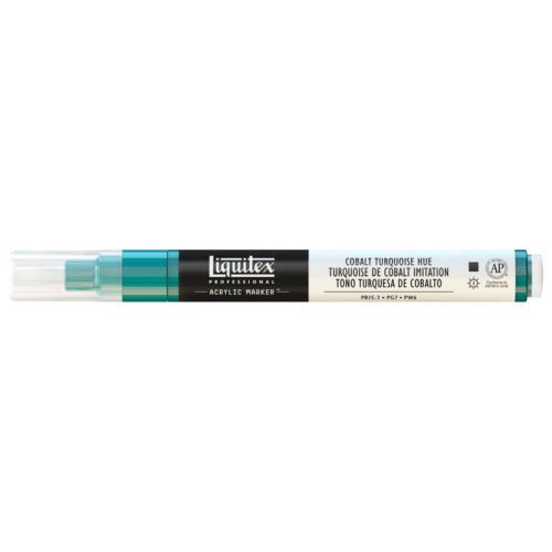Liquitex-Acrylic-Marker-Fine-Cobalt-Turquoise-Hue