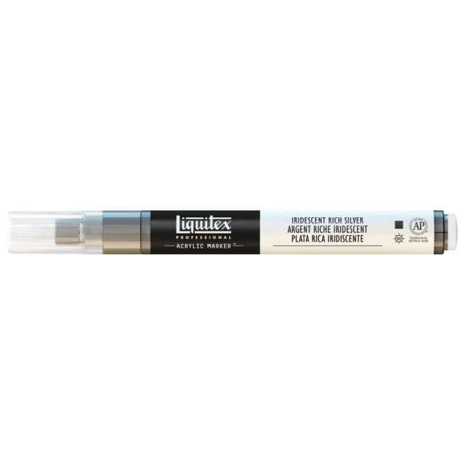 Liquitex-Acrylic-Marker-Fine-Iridescent-Rich-Silver