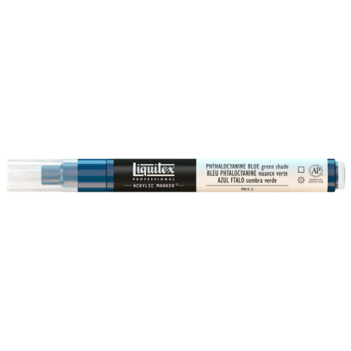 Liquitex-Acrylic-Marker-Fine-Phthalocyanine-Blue-Green-Shade