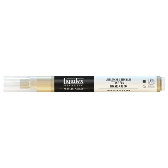 Liquitex-Acrylic-Marker-Fine-Unbleached-White