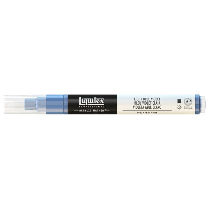 Liquitex Acrylic Marker Light Blue Violet