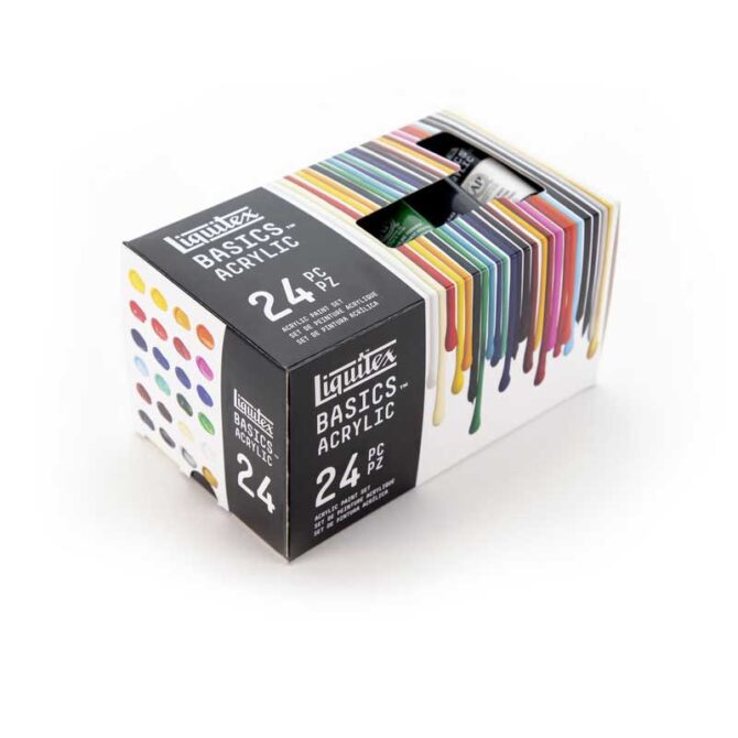 Liquitex Basics Acrylic Set 24x22ml