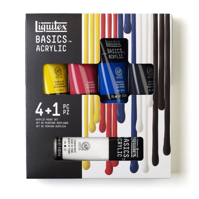 Liquitex Basics Acrylic Set 4x75ml