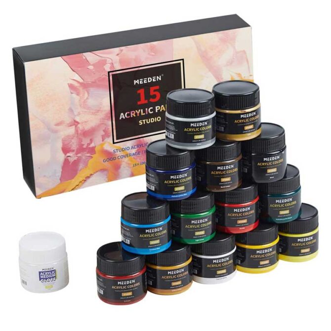 MEEDEN Acrylic Paint Set