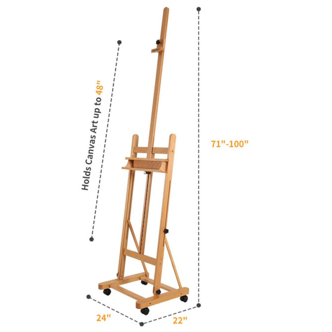 Meeden Large Studio H-frame Easel