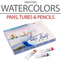 Watercolors in Pans & Tubes