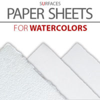 Paper Sheets for Watercolors