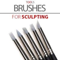 Silicone Brushes for Sculpting