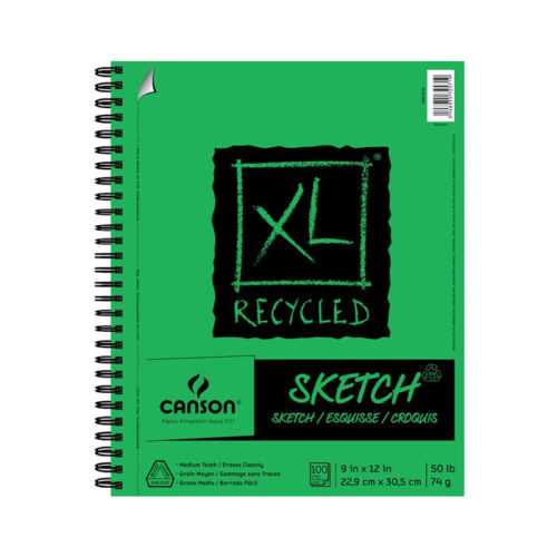 Canson XL Recycled Sketchbook 9x12 inches