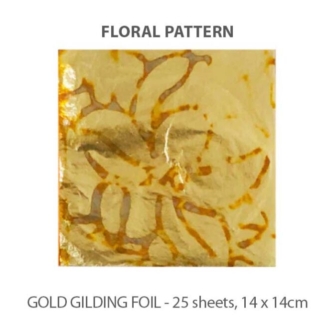 Gold-Leaves-Floral-Pattern
