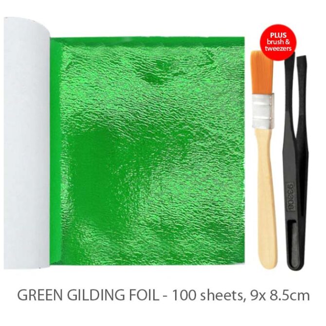 Green-Gilding-Foil-Leaves