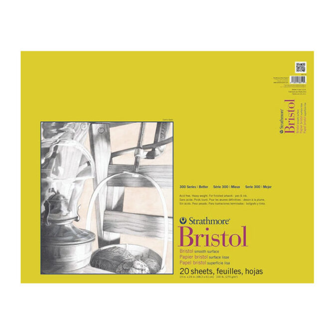 Strathmore Bristol Smooth Paper Pad 19x24 inches