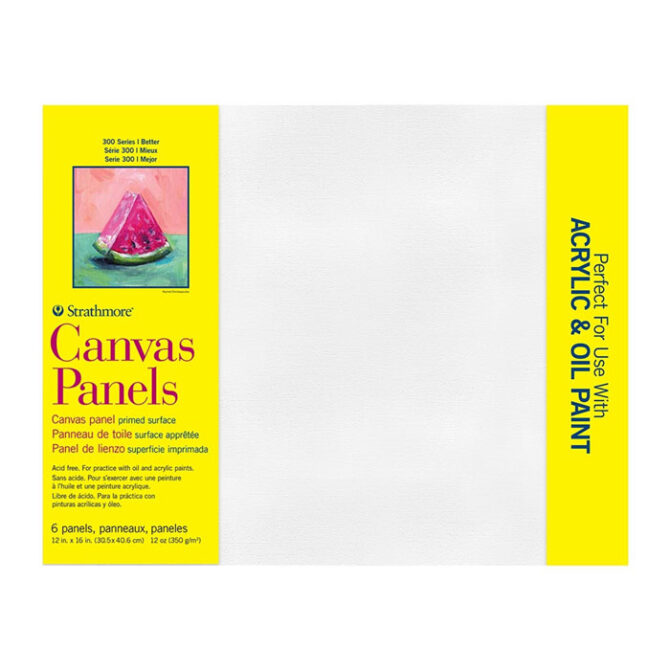 Strathmore Canvas Panels 12x16 inches
