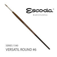 EscodaÂ® Watercolour Brush - Series 1540 - Versatil Round #6