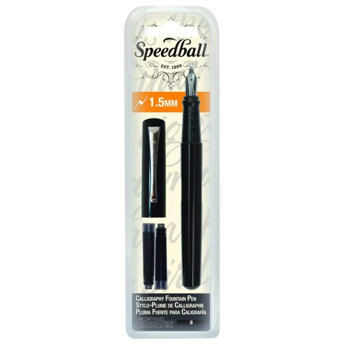 Speedball Calligraphy Fountain Pen 1.5mm