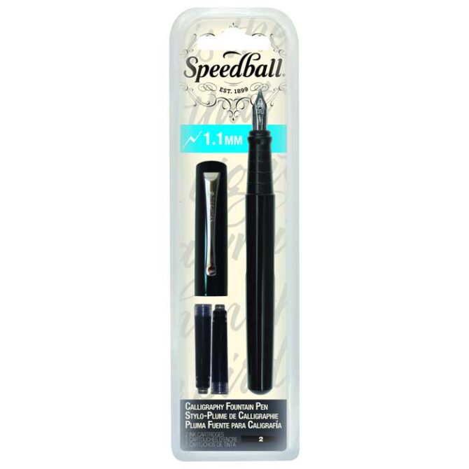 Speedball Calligraphy Fountain Pen 1.1mm