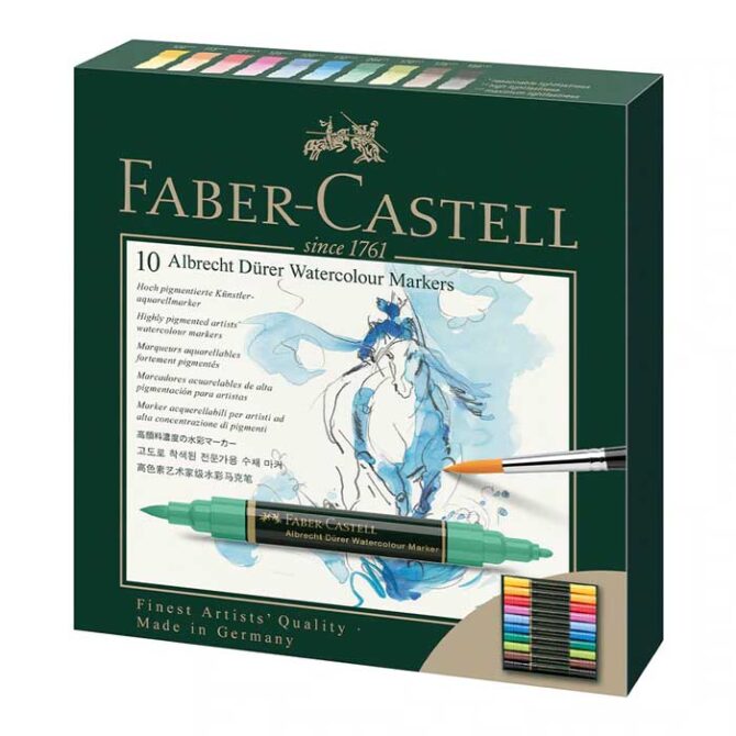 Albrecht DurerÂ® Watercolour Markers - Gift Box of 10