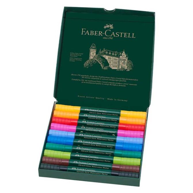 Albrecht DurerÂ® Watercolour Markers - Gift Box of 10