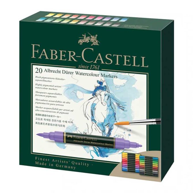 Albrecht DurerÂ® Watercolour Markers - Gift Box of 20