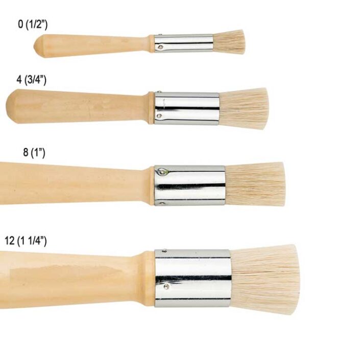 Art-Pro Round stencil brush