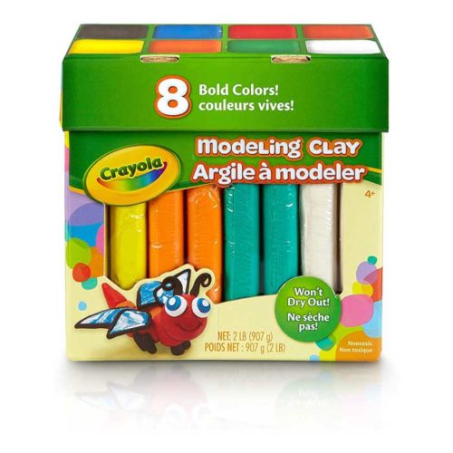 Crayola Modeling Clay Jumbo Pack Arts & Crafts, 8 Bold Colors