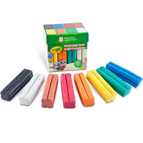 Crayola Modeling Clay Jumbo Pack Arts & Crafts, 8 Bold Colors