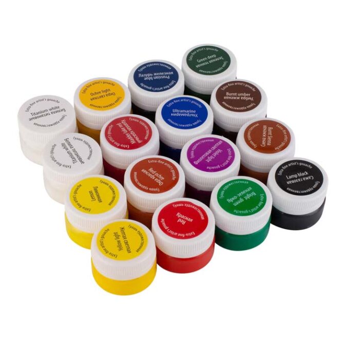Master Class Gouache in Jars - Set of 16