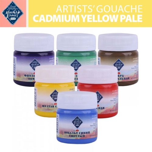 Master Class Gouache in Jars - Cadmium Yellow Pale