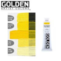 Golden Artist Colors - Heavy Body Acrylic 2oz - Benzimidazolone Yellow Medium